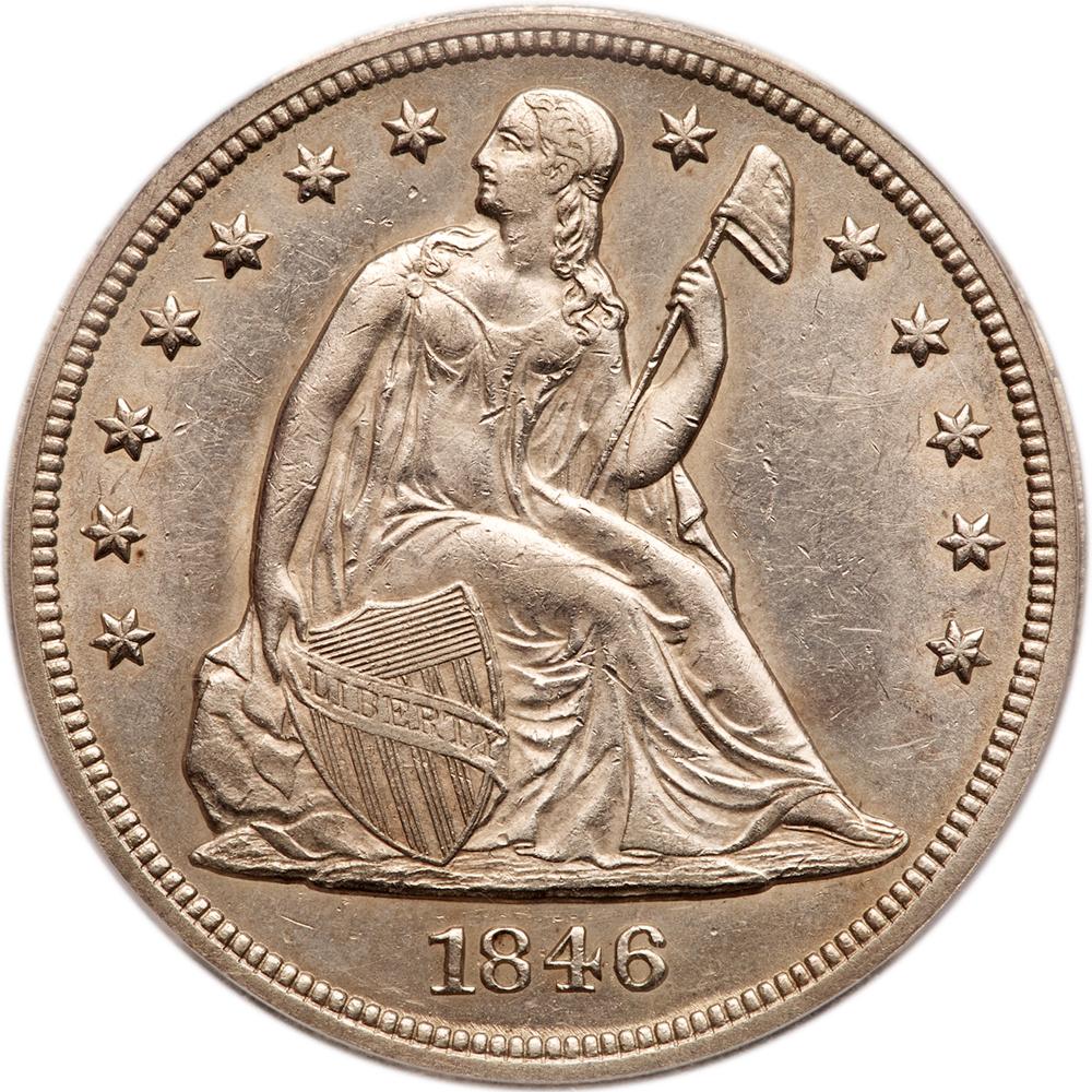 1846-$1-Liberty-Seated-Dollar